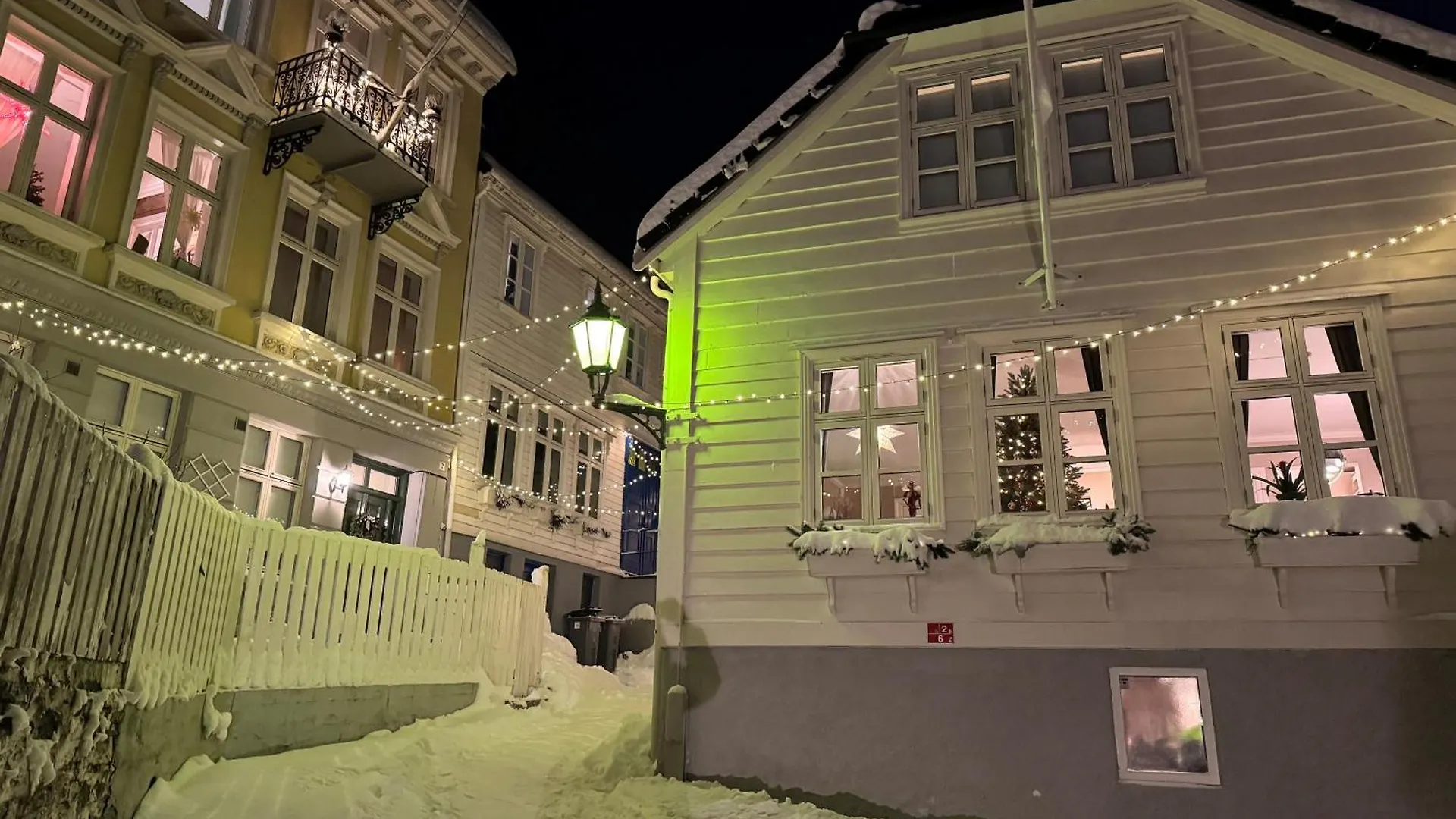 Apartmán Bergenshus Rett Ved Bryggen I Bergen Norsko