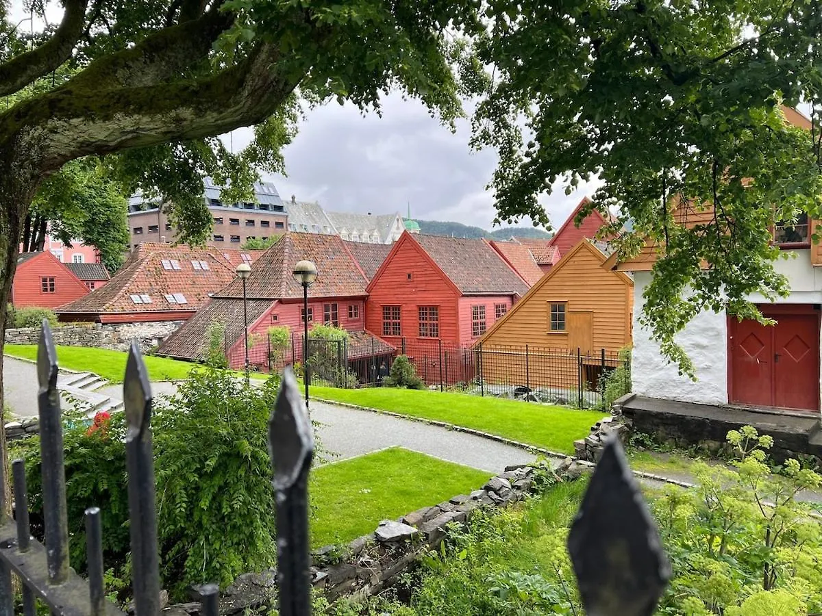 Apartmán Bergenshus Rett Ved Bryggen I Bergen Norsko